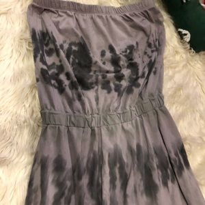 Midi-maxi strapless dress!